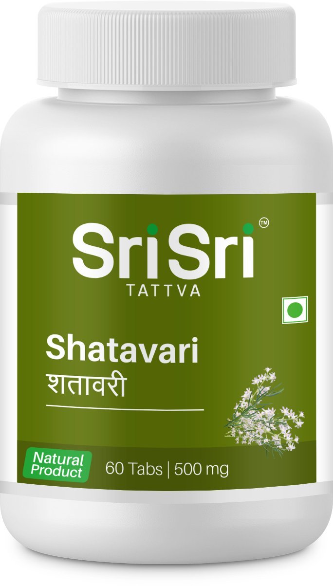 Sri Sri Ayurveda Shatavari Ayurvedic Tablets (60 Tablets)