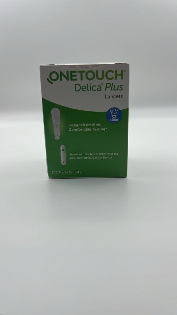 [Australia] - OneTouch Delica Lancets, Extra Fine 33 Gauge, 100 ct 
