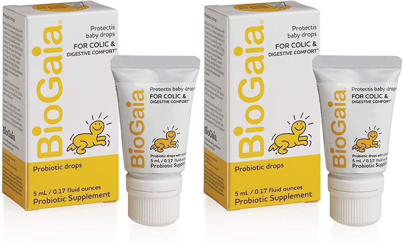 [Australia] - BioGaia Protectis Probiotic drops for baby (children) colic 5ml Safe & Effective - Pack 2 x 5 ml by Pediact 