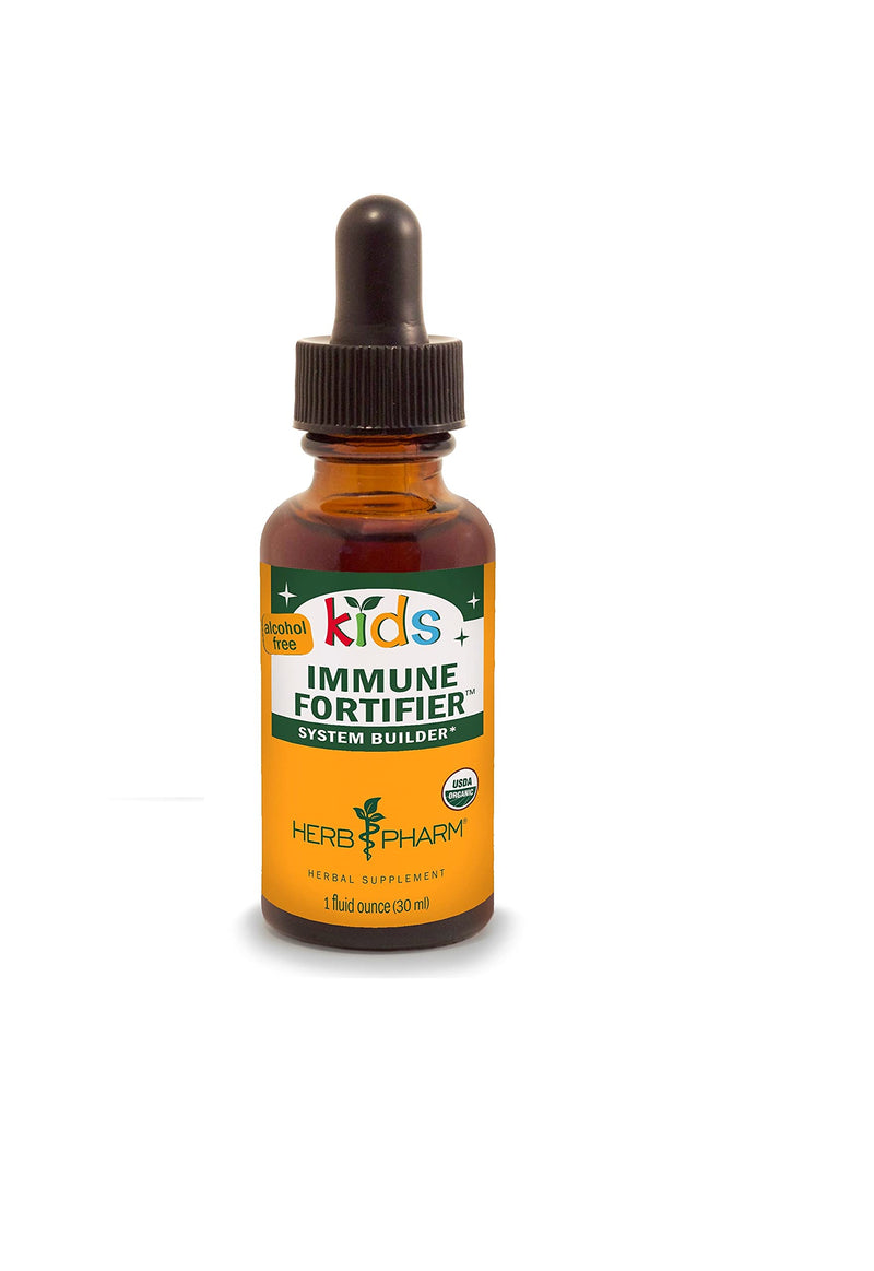 [Australia] - Herb Pharm Kids Certified-Organic Alcohol-Free Immune Fortifier Liquid Herbal Formula, 1 Ounce Kids Immune Fortifier, Alcohol-Free, 1 Oz 