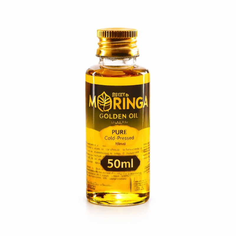 Oil | Cold Pressed Moringa Seed Oil for Face, Hair & Skin | 100% Pure & Natural | Moringa Oleifera | Nourishing Multi-Vitamin Oil - 50ml / 1.69 Fl Oz 1.7 Fl Oz (Pack of 1)