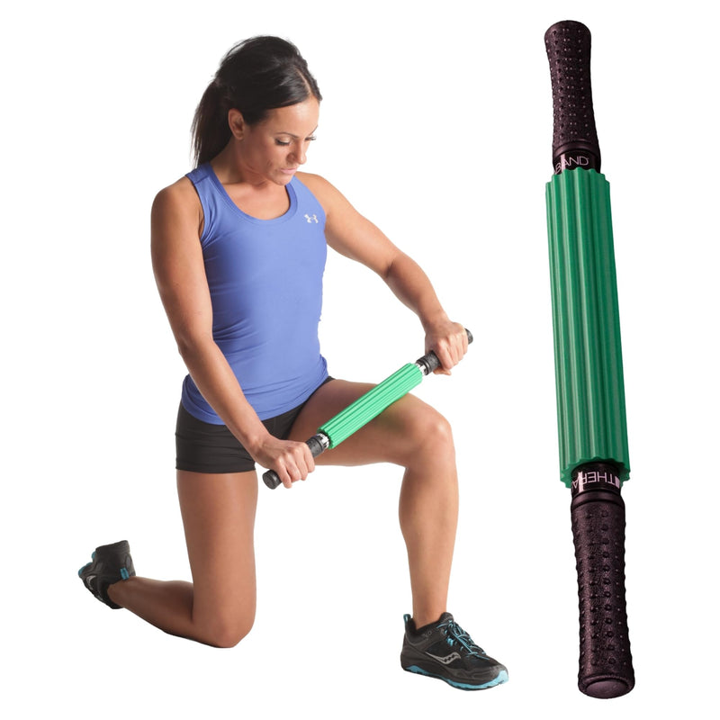 THERABAND Roller Massager, Muscle Massage Tool, Fascia Release, Back, 21" Standard