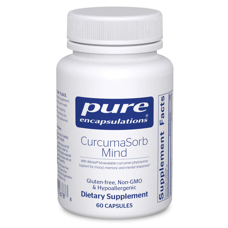 [Australia] - Pure Encapsulations CurcumaSorb Mind | Supplement to Support Memory, Sharpness, and Cognitive Function* | 60 Capsules 