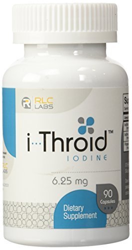 [Australia] - i-Throid IODINE 6.25 mg-- 90 Capsules by RLC Labs 