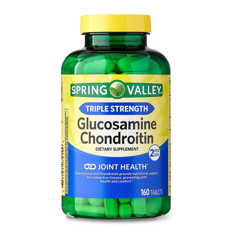 [Australia] - Spring Valley - Glucosamine Chondroitin, Triple Strength, 160 Tablets by Spring Valley 