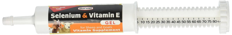 [Australia] - Durvet Sheep & Goat Selenium Vitamin E Gel, 80ml (3 Pack) 
