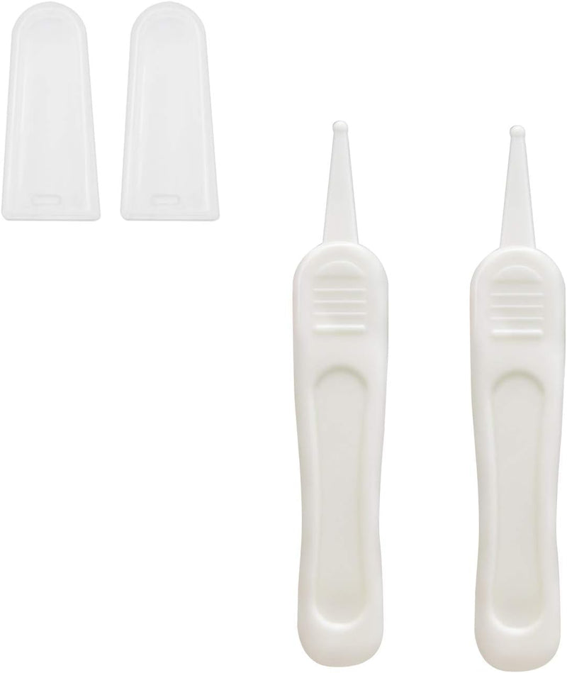 [Australia] - Evwoge Baby Nose Tweezers Booger Nipper Plier Ear Wax Remover Cleaner Pack of 2 
