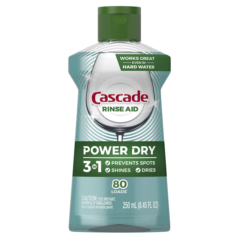 [Australia] - Cascade Platinum Dishwasher Rinse Aid, 8.45 fl oz (Packaging May Vary) Unscented 8.45 Fl Oz (Pack of 1) 