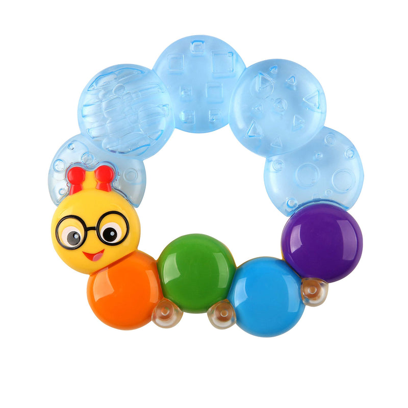[Australia] - Baby Einstein Teether-pillar Rattle and Chill Teething Toy, Ages 3 months + Cal Teething Ring 