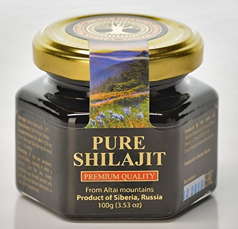 [Australia] - Pure Authentic Shilajit Siberian Mumijo Resin, 100 grams, 3.5 OZ 