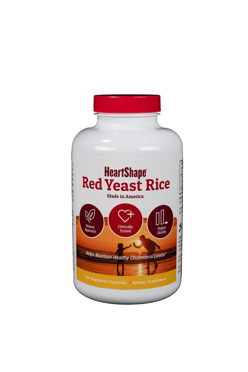 [Australia] - HeartShape Red Yeast Rice 240 Count (Pack of 1) 240 Count (Pack of 1) 