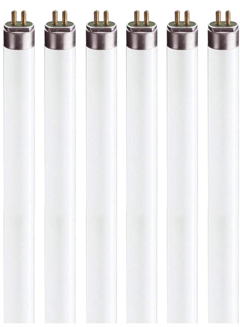[Australia] - F8T5 Flourescent Light Bulbs - 12 inches Under Cabinet Bulb - Cool White 4100k 8 Watt Tube Bulb - Pack of 6 4100 