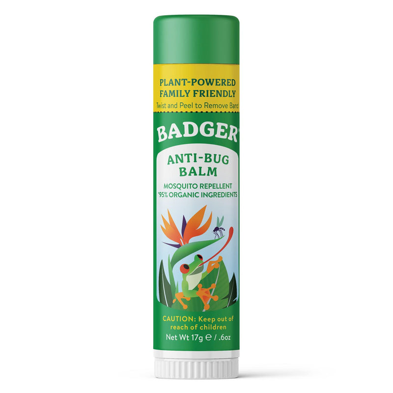[Australia] - Badger Bug Repellent, Easy to Use Travel Stick, DEET-Free Mosquito Repellent & Insect Protection, Certified Organic Essential Oil Balm 0.6 Ounce (Pack of 1) 