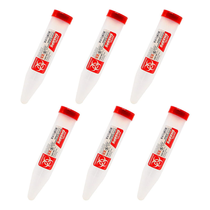[Australia] - Ever Ready First Aid Porta Sharps Transportable Sharps Container with Locking Mechanism - 6 Count 