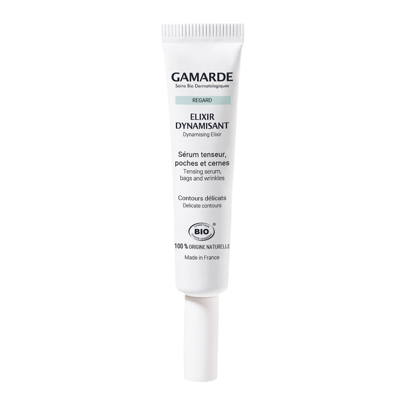 GAMARDE Energizing Elixir - Eye Serum Tensor and Decongestant for Eyes - Smoothes Eye Contour - Reduces Puffiness and Dark Circles - 0.35 oz