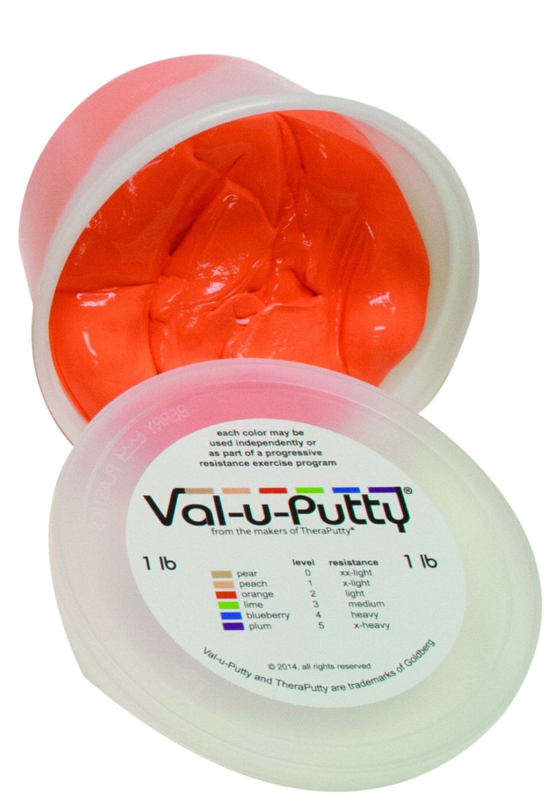 [Australia] - Val-u-Putty 10-3942 Exercise Putty, Orange, Soft, 1 lb. 