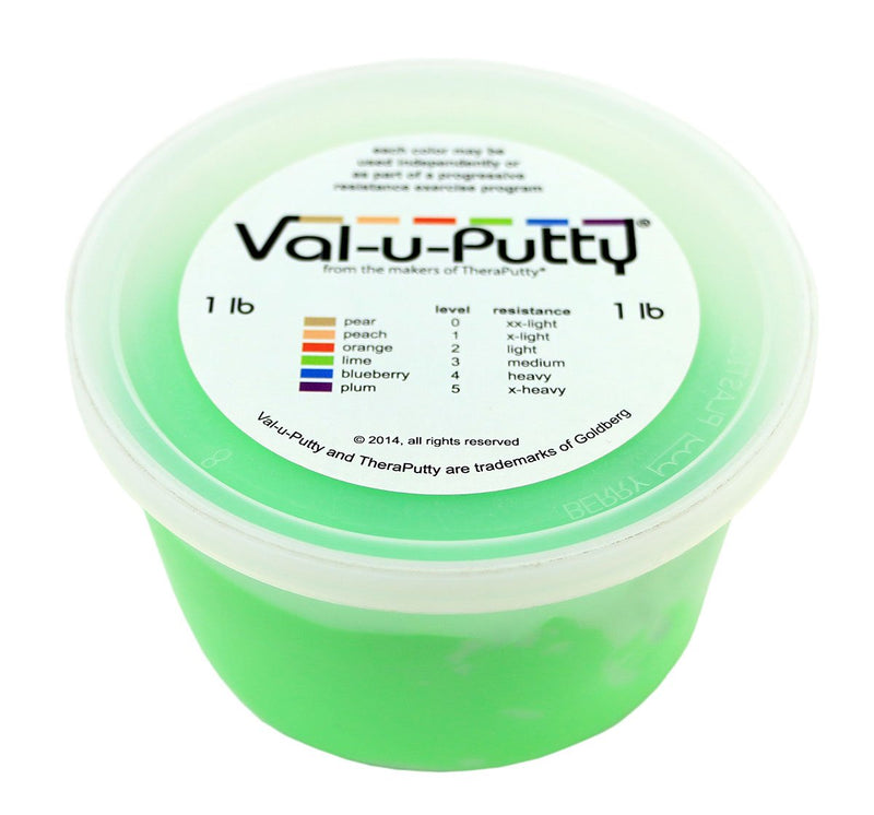[Australia] - Val-u-Putty 10-3943 Exercise Putty, Lime, Medium, 1lbs 