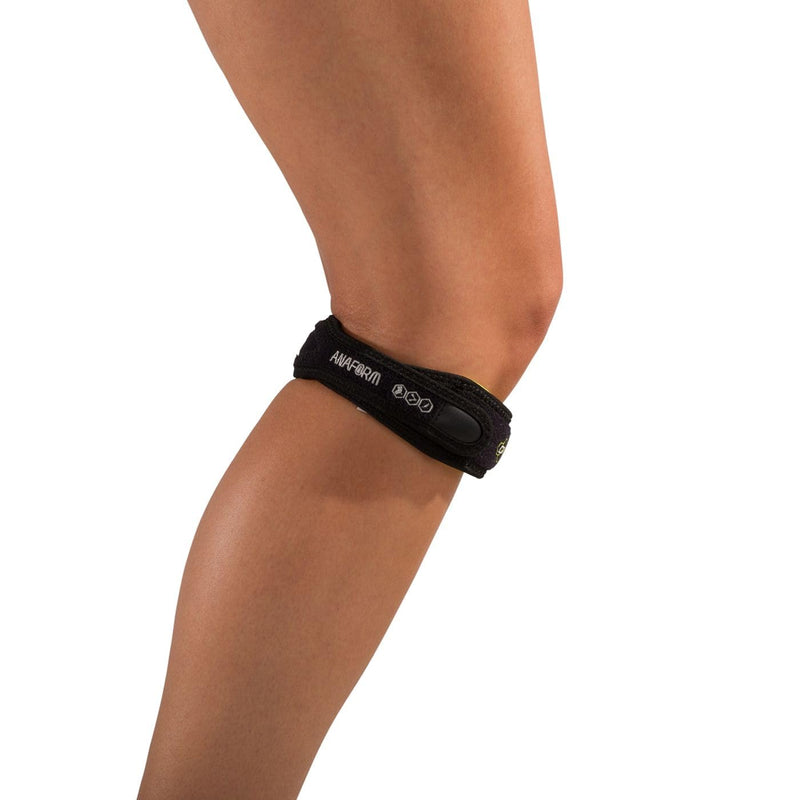 [Australia] - DonJoy Performance ANAFORM PinPoint Knee Strap – Jumper’s Knee Band / Patella Tendonitis, Osgood-Schlatters – Support for Volleyball, Basketball, Stairs, Soccer X-Small/Small 