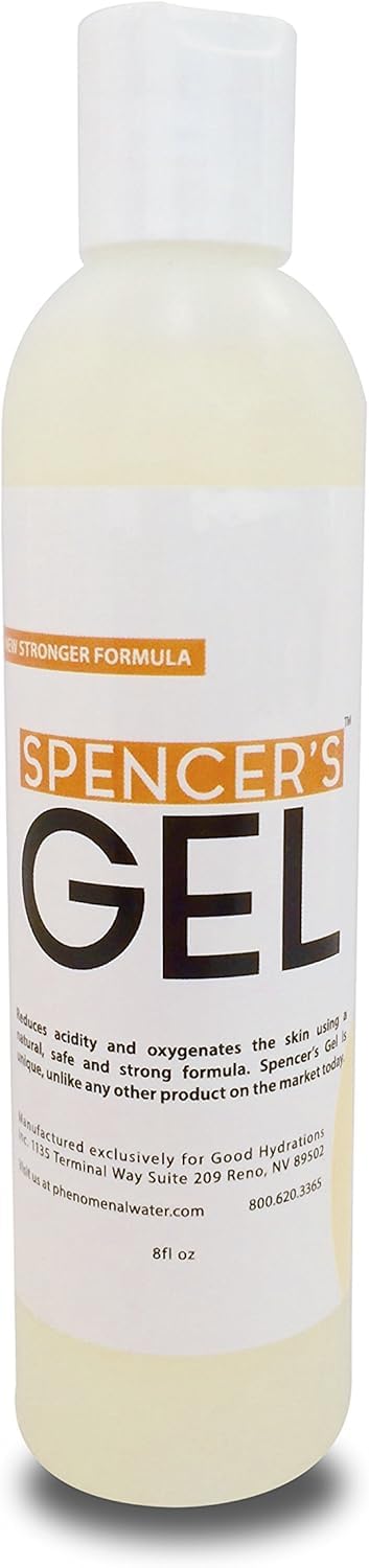 [Australia] - Spencer's Gel Alkaline Formula (8oz) Since 2004 The Only High-pH Solution for Stubborn Skin Issues (Boils, Furuncles, Ulcerations, Pressure Wounds, etc.) Non-Stinging, Fast-Acting 8 Fl Oz (Pack of 1) 