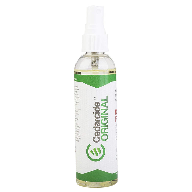 [Australia] - Cedarcide Original Bug Spray | Repel & Kill Fleas, Ticks, Mosquitoes, Mites, Ants & Chiggers | For use on People, Pets & Home | Natural Cedar Oil | Eco-Friendly | 4 Oz 
