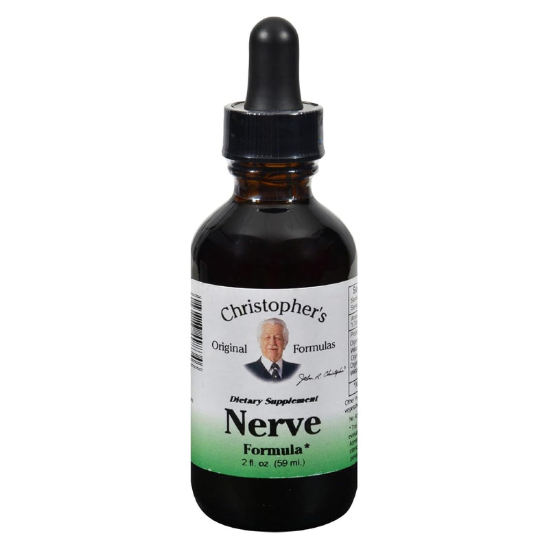 [Australia] - Christopher's Original Formulas Nerve Formula, Natural Herbal Supplement, 2 oz 