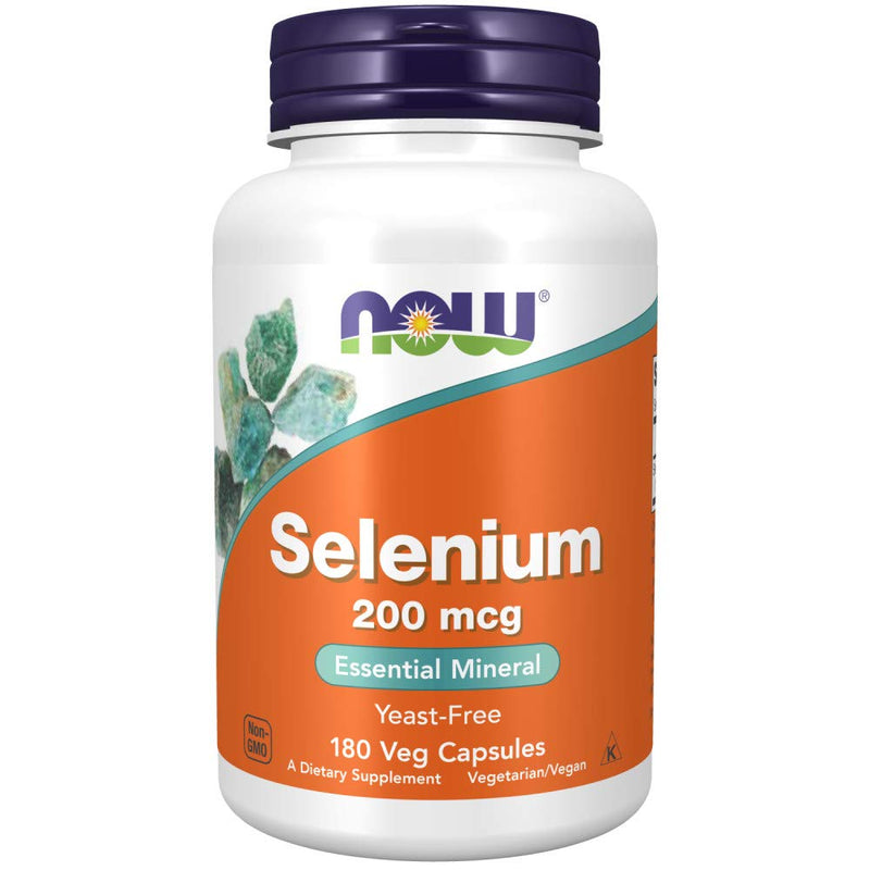 [Australia] - NOW Foods Selenium 200 mcg VCaps, 180 ct (180) 