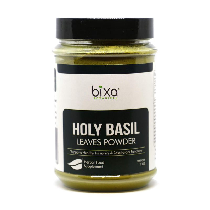 [Australia] - bixa BOTANICAL Tulsi Leaves Powder (Holy Basil Leaf/Ocimum Sanctum) 7 Oz / 200g,Pack of 1 | Support Immunity|Taken as Tea 7 Ounce (Pack of 1) 