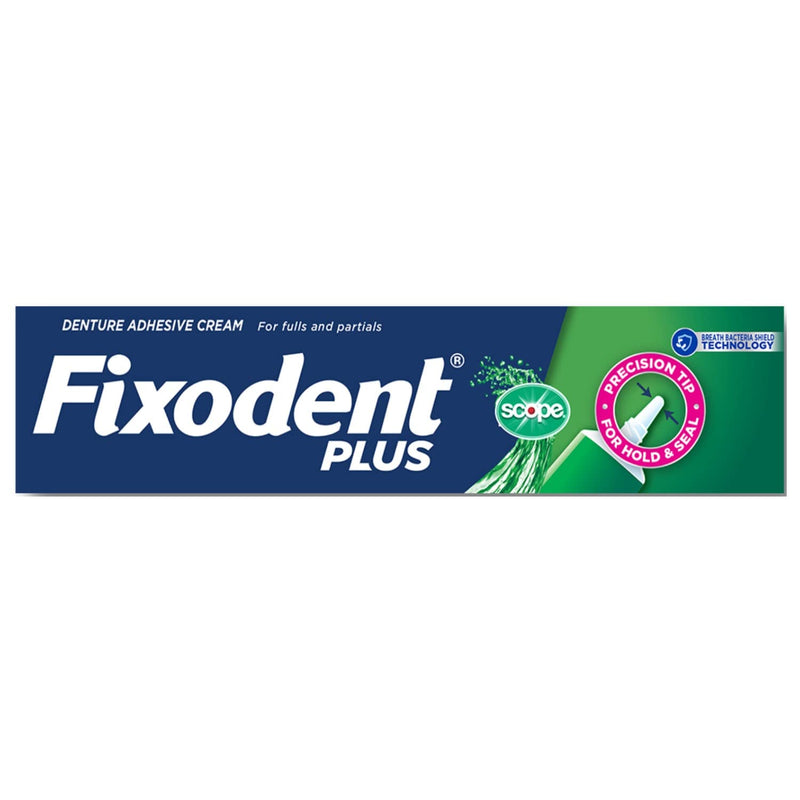 [Australia] - Fixodent Control Denture Adhesive Cream Plus Scope Flavor 2 oz (Pack of 5) 