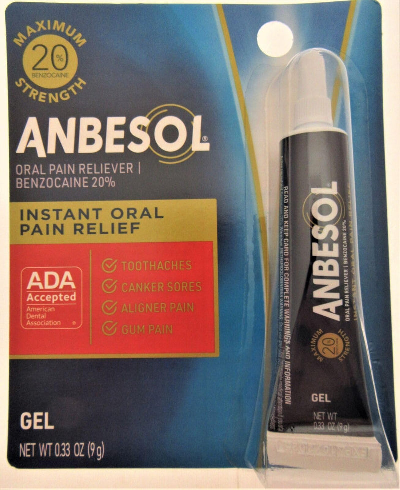 [Australia] - Anbesol Gel Maximum Strength 0.33 oz (Pack of 2) 