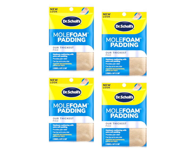 [Australia] - Dr. Scholl's Molefoam Padding Strips (Pack of 4) 