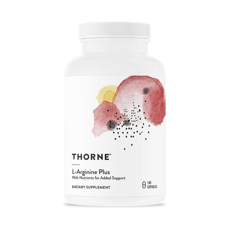 [Australia] - THORNE L-Arginine Plus (Formerly Perfusia Plus) - Sustained-Release L-Arginine Plus Cofactors to Support Heart Function, Nitric Oxide Production, and Optimal Blood Flow - 180 Capsules 