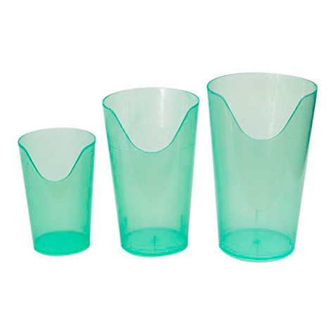 [Australia] - Nosey Cups 3 Pack - Set Includes 4 Oz., 8 Oz. And 12 Oz. Sizes 3 Piece Assortment 