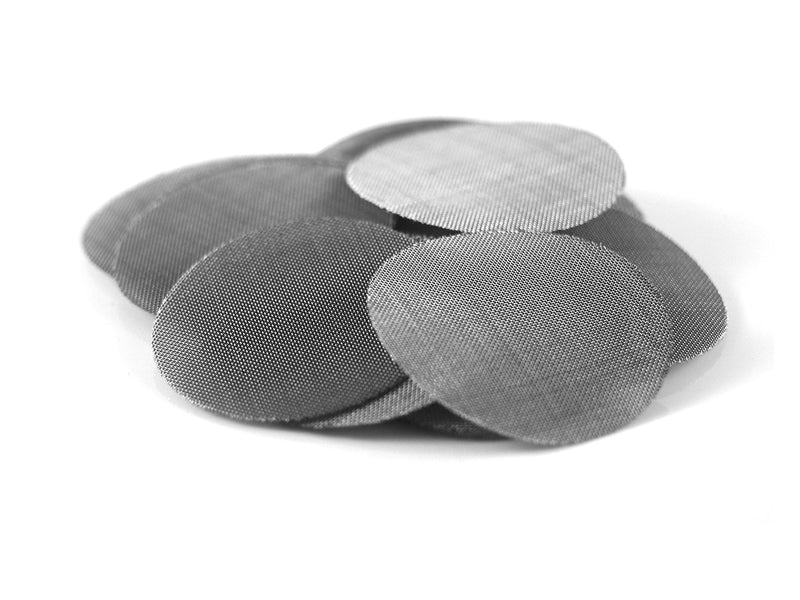 [Australia] - Made in The USA - 5 1.25" (1 1/4") Pipe Screen Filters (Extra Fine Mesh) - Up in Smoke Brand 