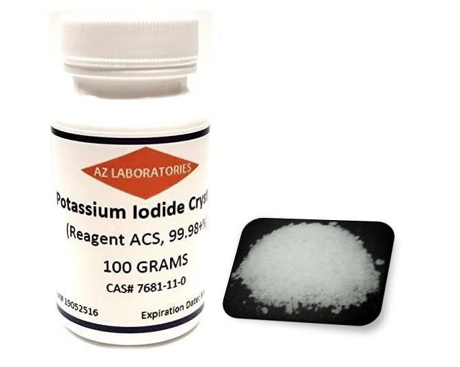 [Australia] - Potassium Iodide, High Purity Crystals/Powder, 100%, 100 Grams/Same Day Ship 