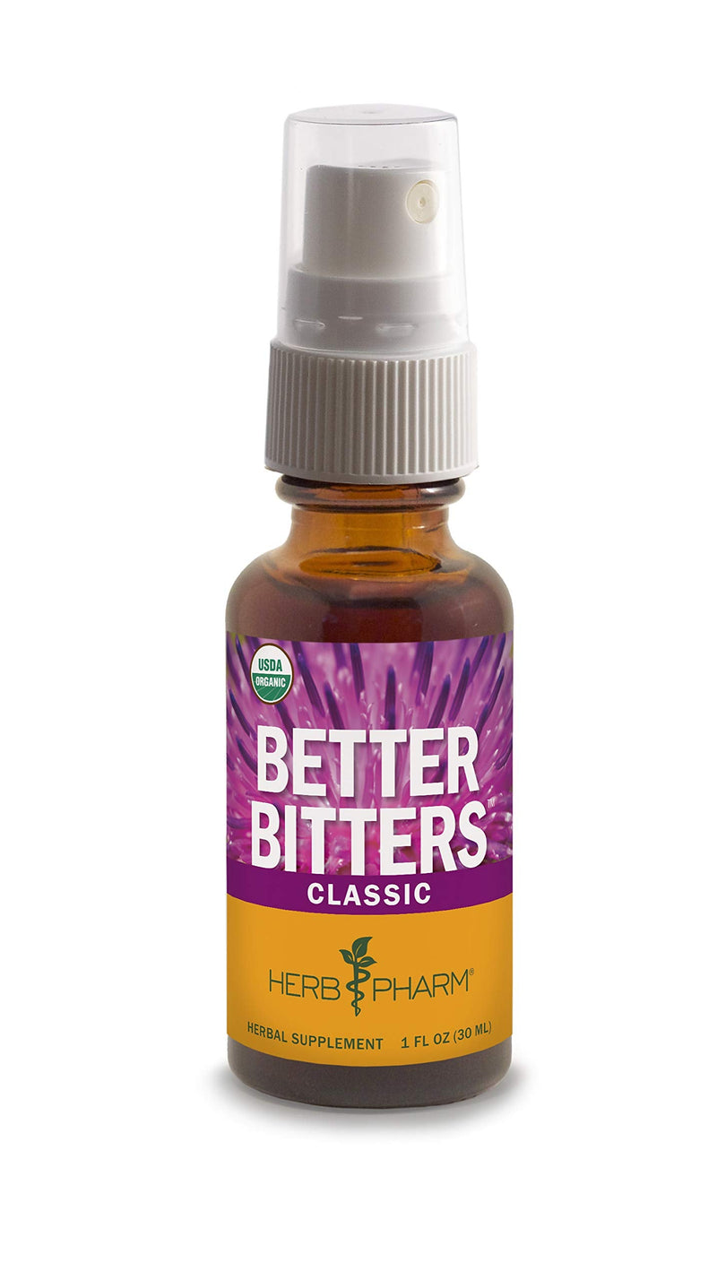 [Australia] - Herb Pharm Better Bitters Certified Organic Digestive Bitters, Classic, 1 Ounce 1 Fl Oz (Pack of 1) 