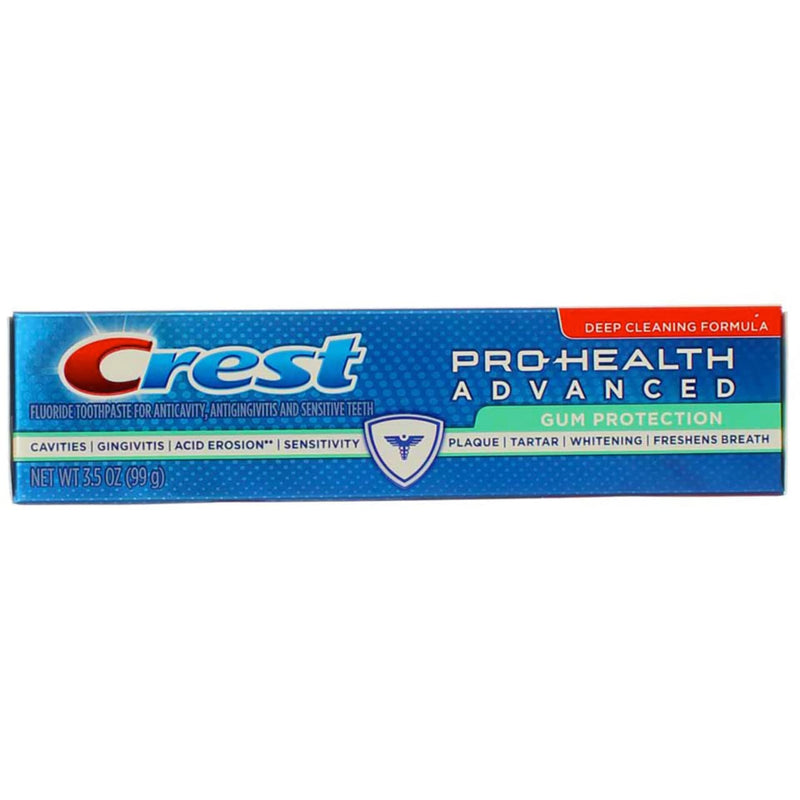 Crest Pro-Health Advanced Toothpaste, Gum Protection 3.5 oz (Pack of 2)