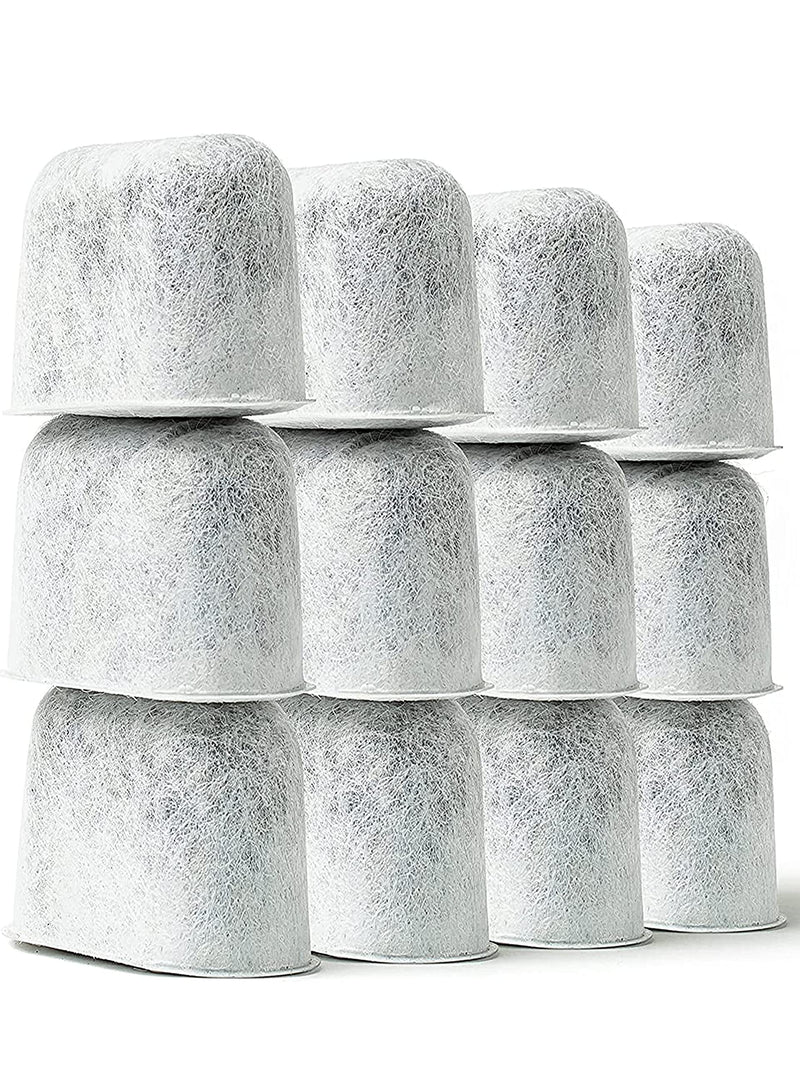 [Australia] - Cuisinart Compatible 12-Pack Replacement Charcoal Water Filters for Coffee Makers - Fits all Cuisinart and Braun BrewSense Coffee Makers 