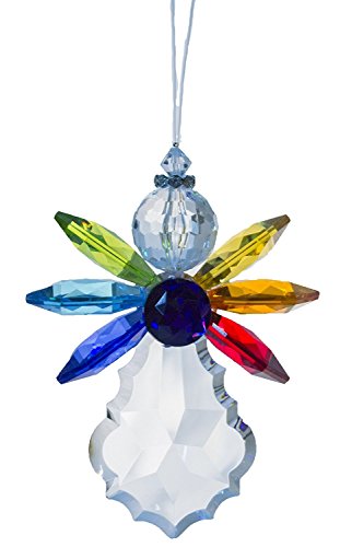 Ganz Crystal Expressions 4.5 Inch Acrylic Rainbow Angel Ornament