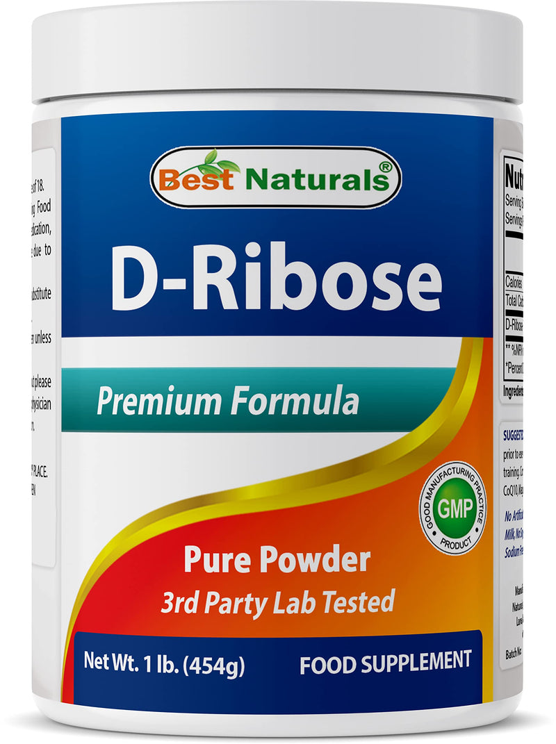 [Australia] - Best Naturals D-Ribose Powder 1 Pound 