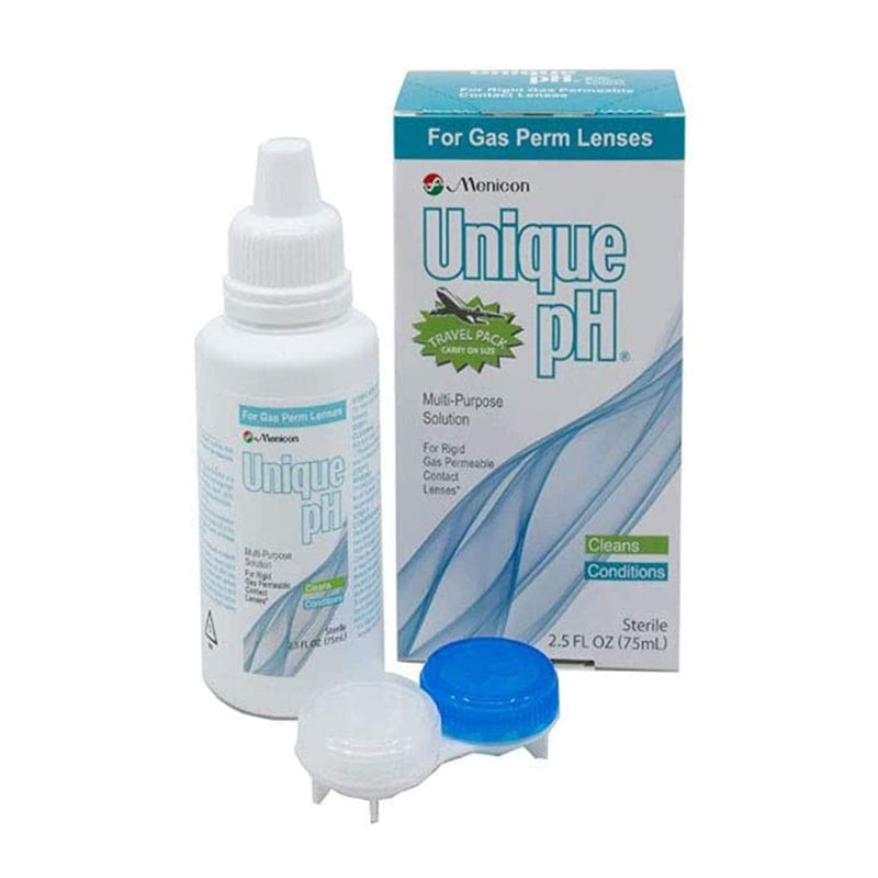 [Australia] - Unique pH Travel Pack- Multipurpose Solution for Gas Permeable Contact Lenses -2.5 Fluid Ounces 