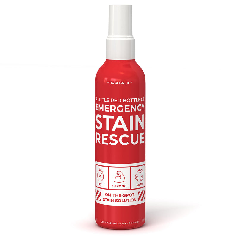 [Australia] - EMERGENCY STAIN Remover Spray – 4oz Laundry Stain Remover for Clothes, Upholstery Fabric, Carpet - Works on Most Blood, Grass, Coffee, Mud, Grease & Oil Stain Remover 4 Fl Oz (Pack of 1) 
