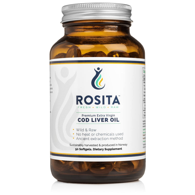 [Australia] - Rosita Extra Virgin Cod Liver Oil Softgels, 90 count 1 