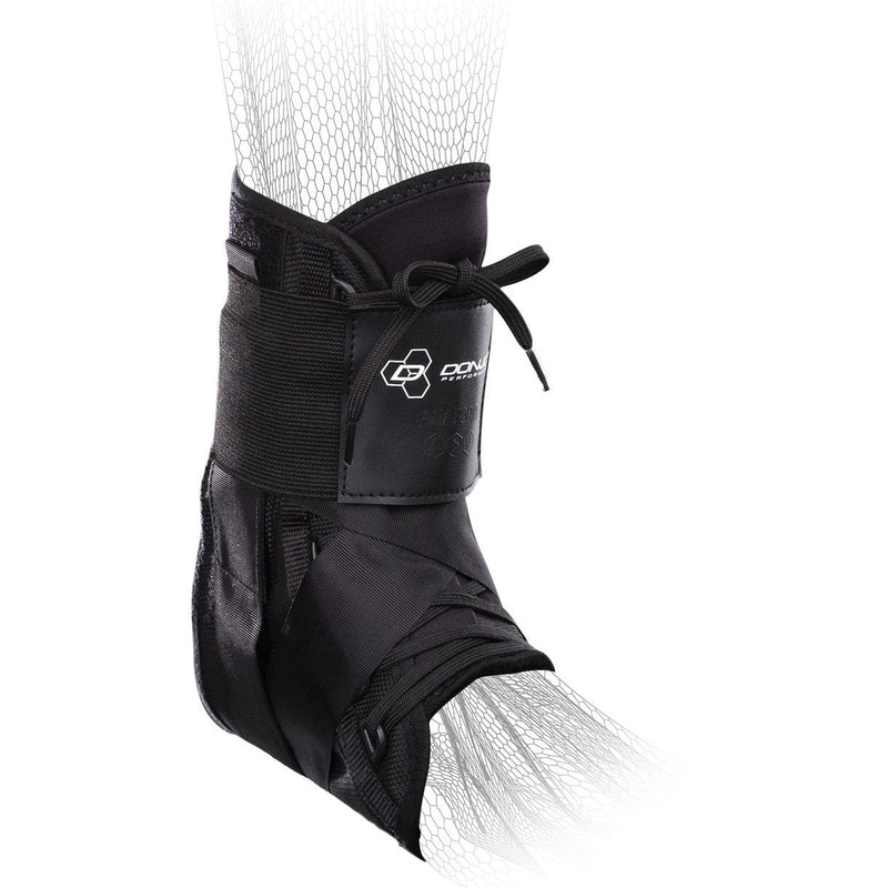 [Australia] - DonJoy Performance ANAFORM Lace-Up Figure-8 Straps Ankle Brace for Mild to Moderate Ankle Support for Football, Volleyball, Wrestling, Soccer, Lacrosse, Snowboarding, Basketball Medium 