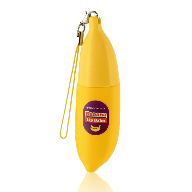 TONYMOLY Mini Fruit Lip Balm Set with Sheer Tint, Shea Butter and Vitamin E Banana