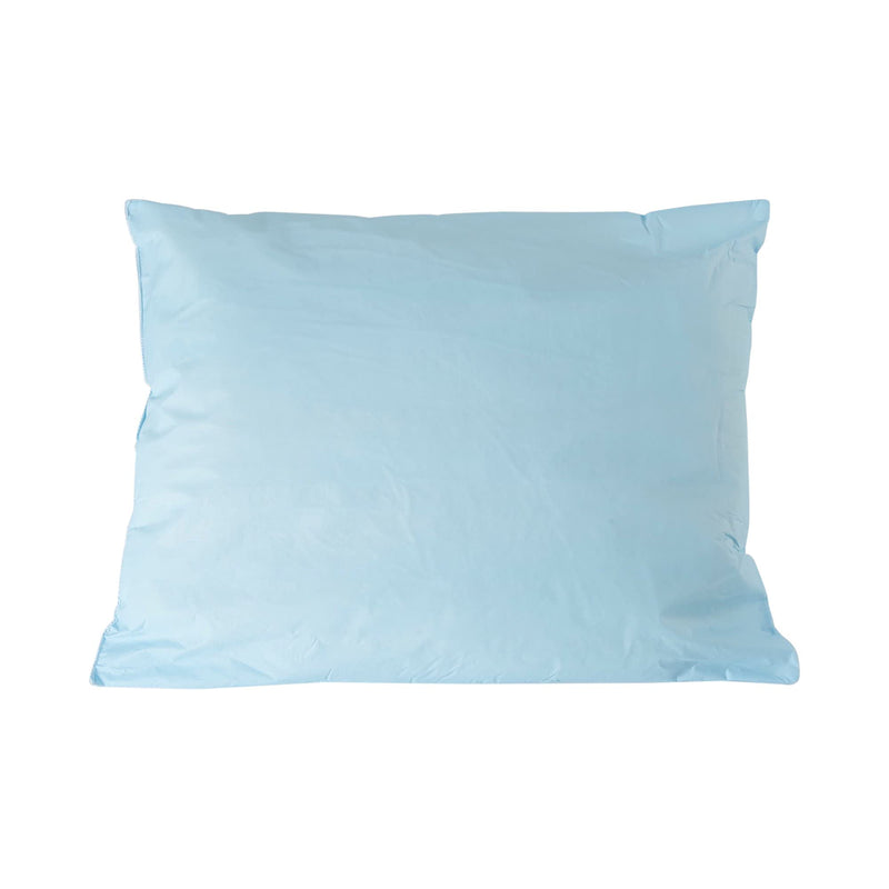 [Australia] - McKesson Medical Pillow [1 Count] Limited Reusable Hospital Bed Pillows, Fluid Moisture and Stain-Resistant, Blue, 20 in x 26 in 20 x 26 Inches (1 Count) 