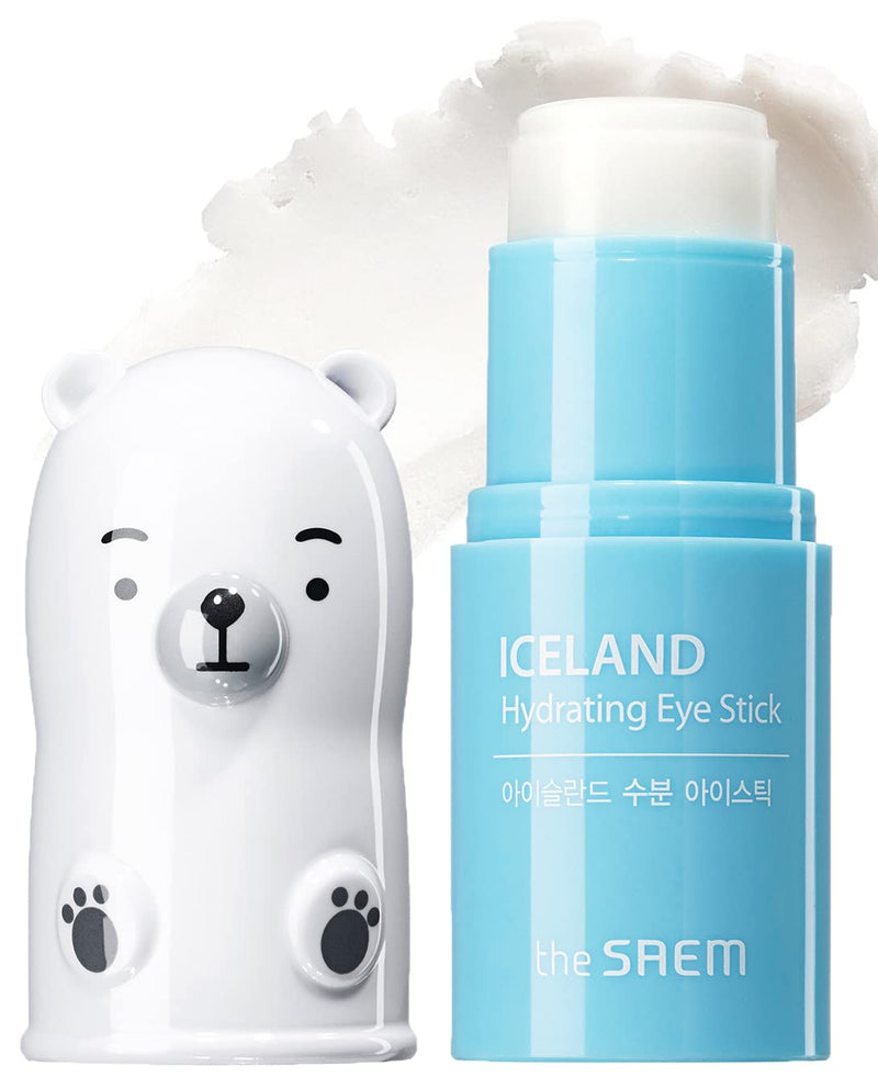 [Australia] - THESAEM Iceland Hydrating Eye Stick 0.24oz - Cooling Eye Balm for Dark Circles and Puffiness – Under Eye Treatment - Reduce Wrinkles and Moisturizing - Minimize Dark and puffy Eyes - Aqua Scent Hydrating Eyestick(1 Pack) 