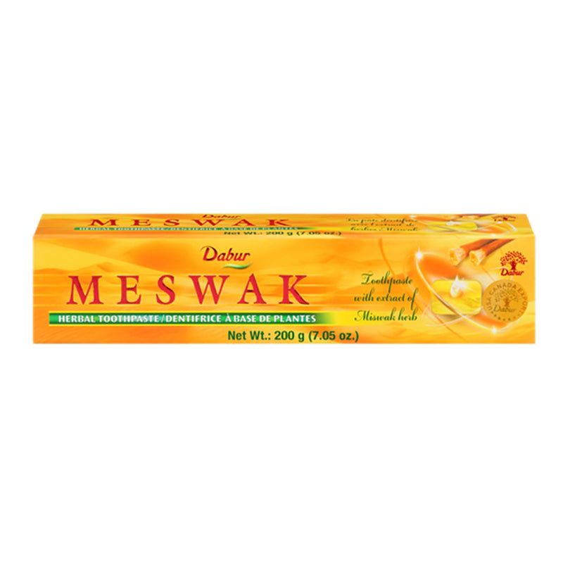 [Australia] - Dabur Fluoride Free Toothpaste – Sensitive Toothpaste with Miswak for Gum Health – Enamel Protection & Tartar Remover for Teeth – Plaque Remover – Gums & Freshens Breath (Pack of 3) 