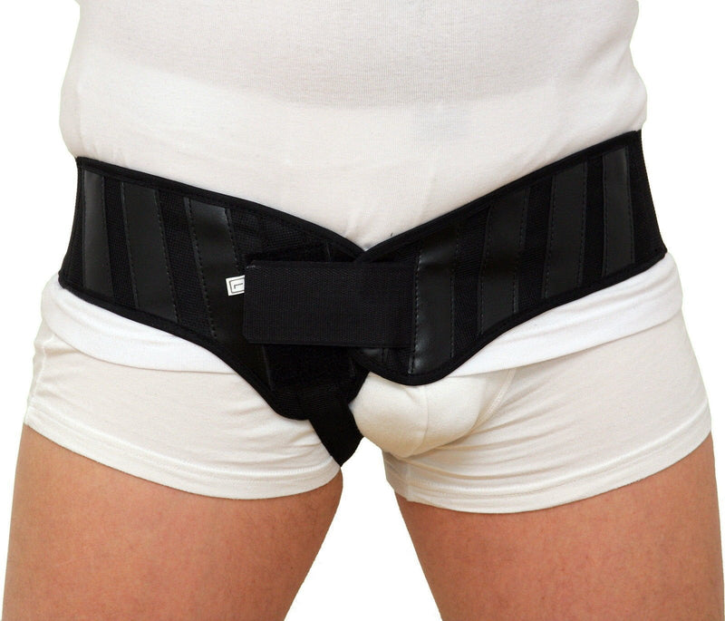 Groin Hernia Truss Support Single Sided Hernia Belt for Men and Women Large 90 -100 cm (35,4 - 39,4") right