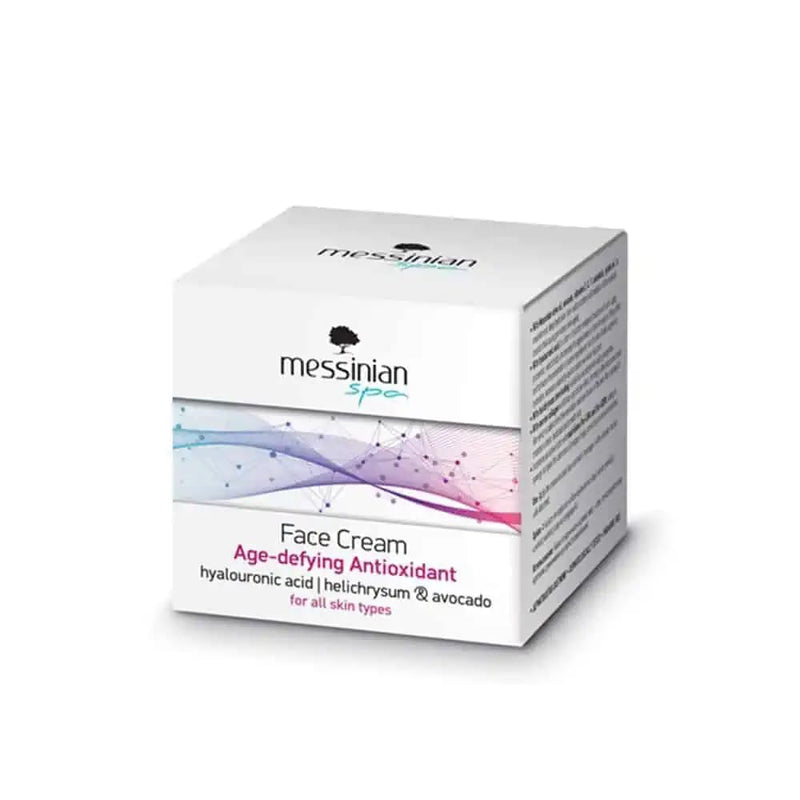 Messinian Spa Anti-aging Face Cream- Helichrysum & Avocado- 50ml by Messinian Spa