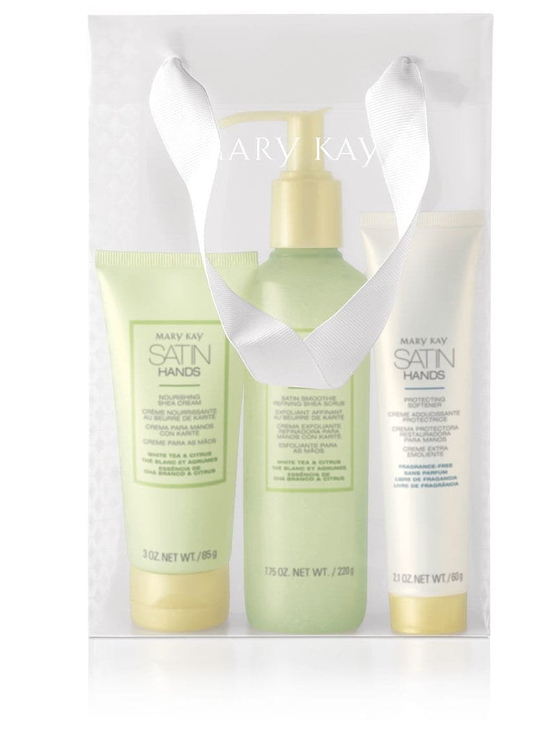[Australia] - Mary Kay Satin Hands Pampering Set- White Tea & Citrus 
